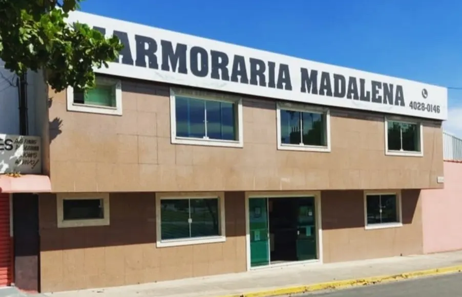 Fachada da Marmoraria Madalena em Salto